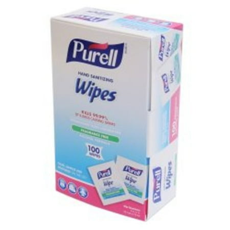 Sanitizing Hand Wipes, 5 X 7, 100/box | Bundle of 5