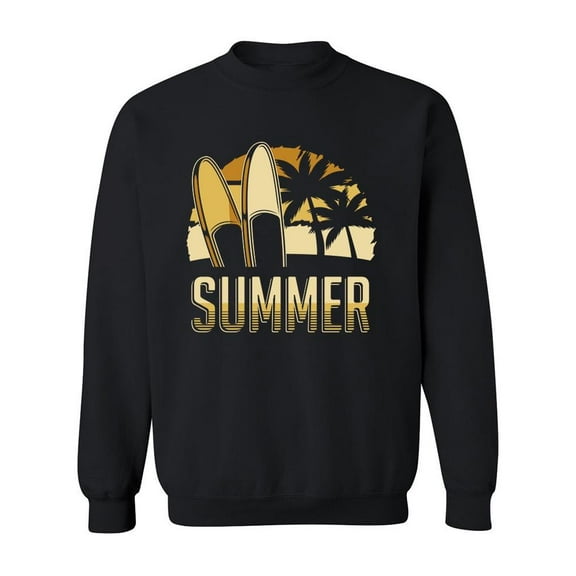 Tropical Summer Surf. Sweatshirt Men -Image by Shutterstock, Male x-Large