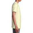 thumbnail image 6 of Wukai Lemon Yellow Checkboard Youth Unisex Short Sleeve T-Shirt for Boys, Girls, Teens, and Kids-Medium, 6 of 7