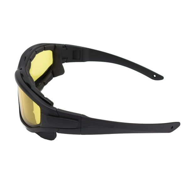 Cycling Glasses Sturdy Anti Fog Goggles Dual Layer Lens Scratch Proof Eye Protection For Riding Amber Black Transparent Walmart