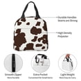 thumbnail image 4 of Disketp Brown Cow for Insulated Lunch Bag for Women and Men, Perfect for Work, Hiking, Picnic, 4 of 8