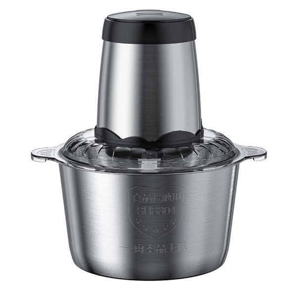 2L Electric Meat Grinder Machine 110V Meat Mincer Blender for Kitchen Food Processor Crusher Mixer US Plug,1 x Electric Meat Grinder Machine 1 x scraper