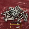 thumbnail image 2 of 100PCs High Strength Self-tapping Screws For Pocket Hole Jigging Woodworking, 2 of 5
