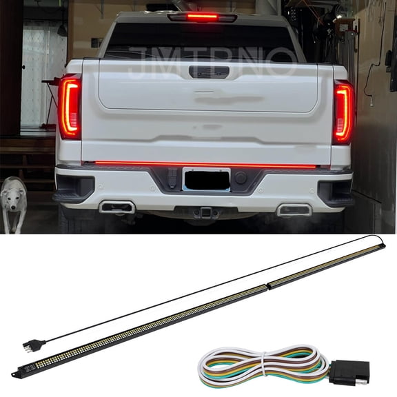 60" Truck LED Tailgate Light Bar Reverse Brake Signal For GMC Sierra 1500 2500