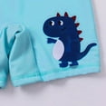 thumbnail image 6 of Utlike Boys Swimwear Dinosaur Print One-Piece Swimsuit With Swim Cap Upf 50+ Sun Protction & For Toddler To Kids Beach & Pool Size 8 Years-9 Years, 6 of 6