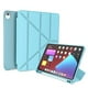 thumbnail image 1 of Smart Origami Stand Leather Case with Pen Slot for iPad Air 11 (2024) / Air (2022) / (2020) / Pro 11, 1 of 1