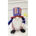 thumbnail image 7 of Antqov Gnome Doll 4th of July Gnomes Handmade Fourth of July Decorations for Home, Striped Five Pointed Star Dwarf Faceless Doll Kitchen Tiered Tray Decorations, 7 of 7
