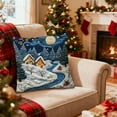 thumbnail image 4 of Cubiertas de Almohada de Navidad 45x45cm/17.72x17.72In - Decoración de Vacaciones Del Sofá Del Hogar, 4 of 6