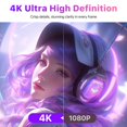 thumbnail image 3 of Monitor portátil cocopar 15,6 pulgadas 4K UHD 60 Hz 145% sRGB con altavoz, 3 of 9