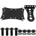 thumbnail image 2 of Soporte de Placa de matrícula de Motocicleta, Soporte de Etiqueta de Montaje lateral retro, 100% Nuevo Mercado de Accessorios Con Material de Aleacio de Aluminio, Mano de Obra, 2 of 7