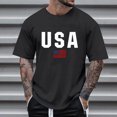 thumbnail image 2 of NOLDARES Men's Crewneck Short Sleeve Graphic Tees Perfect for Summer Beach Getaways(Black,3XL), 2 of 4