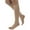 Beige, variant on Sigvaris Specialty 504 Rubber Series 40-50 mmHg Open Toe Knee High Compression Stockings Beige S1 Short