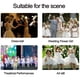 thumbnail image 5 of Vestido de princesa, vestido sin mangas con estampado de arcoíris para niñas pequeñas, vestido de malla de tul estilo corte para disfraz de fotografía de fiesta y vacaciones, 5 of 5