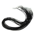 thumbnail image 1 of 20pcs 20 "collar de material cuero de Cera Que Rebordea El Cordón de de Cierre de Langosta - Negro Fernando Collar de cadena de cordón de cera, 1 of 7