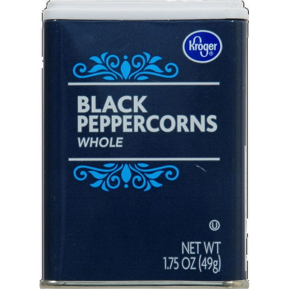 KR Whole Black Peppercorns - 1.75 oz