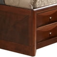 thumbnail image 3 of Glory Furniture Marilla G1550G-TSB3 Twin Storage Bed , Cherry, 3 of 7