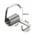 thumbnail image 2 of OULII 20Pcs Springs Compression Torsion Spring Silver For Belt Tensioning, 2 of 8