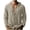 Khaki, variant on Purcolt Men Cotton Linen Hooded Shirts Lightweight Long Sleeve Button Down Shirt Summer Casual Loose Fit Hawaiian Beach Tops