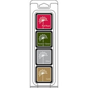 Hero Arts Shadow Inks 4 Color Cubes-Christmas