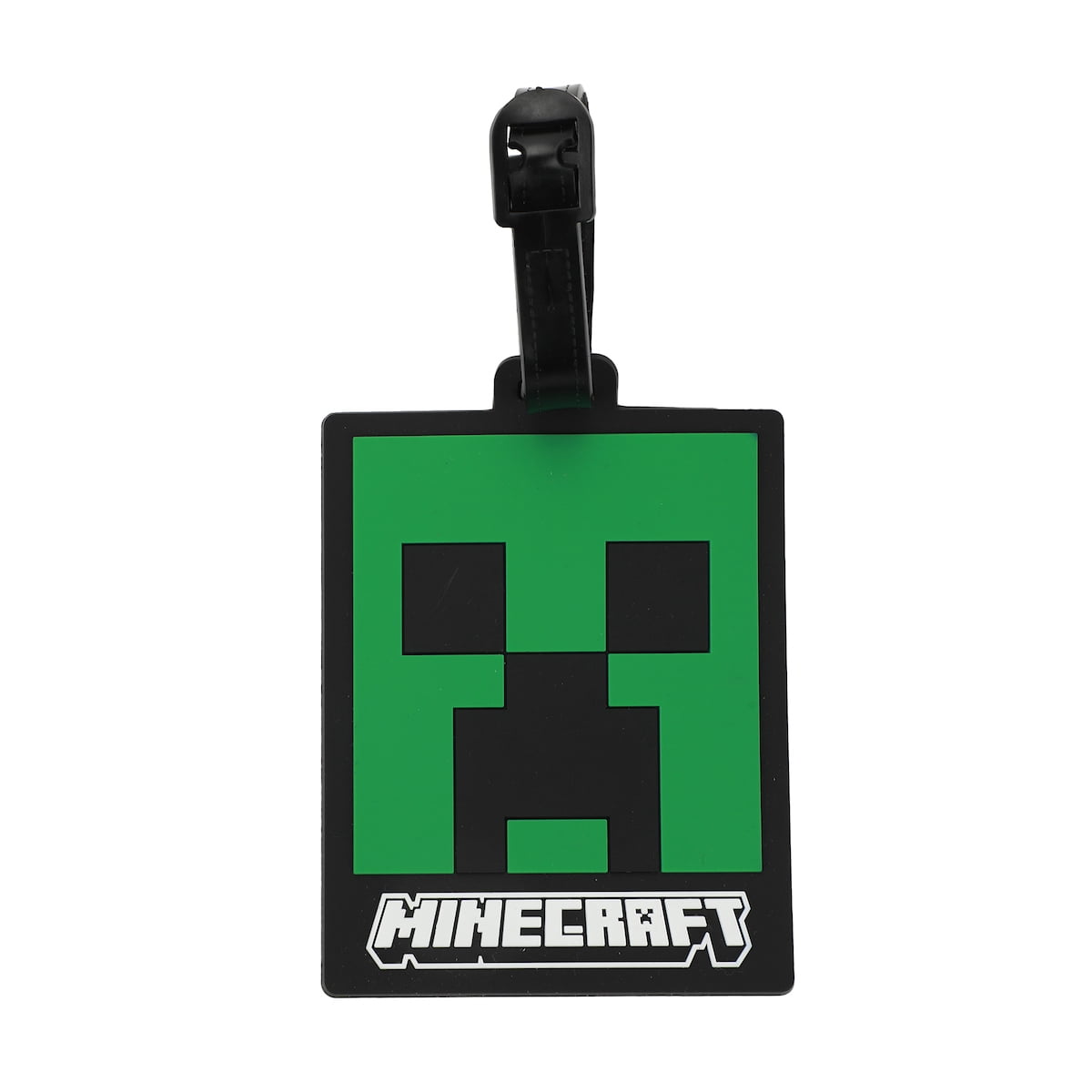 Minecraft Creeper Youth 4-Piece Travel Set-14" Carry-on Duffle Bag and Luggage Tag Set