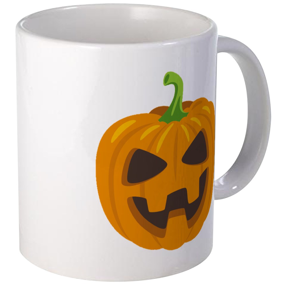 CafePress JackOLantern Emoji Unique Coffee Mug, Coffee Cup CafePress