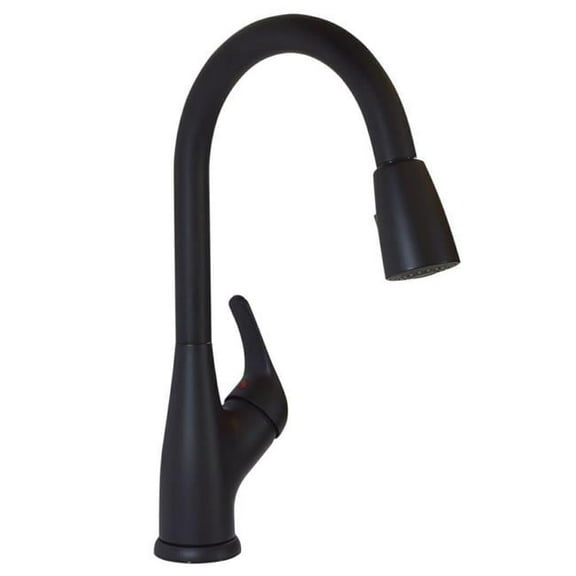 PF231761 Premium Single Handle Pull-Down, Matte Black