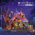 thumbnail image 2 of Vyytoz Wizard Cottage Building Set with Light, 1202Pcs Architecture Model, Creative Display Toy, 2 of 6