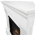 thumbnail image 3 of Real Flame Canada Château Foyer Électrique d'Angle en Bois Massif, Blanc, 3 of 15