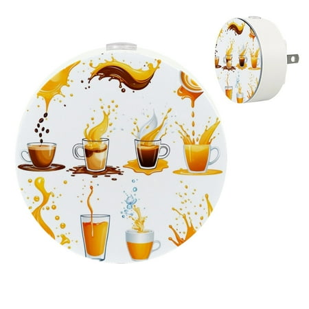 

YZUOUZY Bedside Lamps Bedroom Lamp Small Lamps Set of 2 Tea Juice Drink Orange