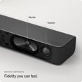 thumbnail image 4 of Barra de sonido inmersiva VIZIO M-Series 2.1 con 5 parlantes de alto rendimiento, Dolby Atmos, DTS:X, subwoofer inalámbrico y compatibilidad con Alexa, M215aw-K6, modelo 2023, 4 of 5