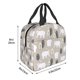 thumbnail image 2 of Easygdp winter Snowflake beer Bolsa Térmica Premium - Tela Oxford Impermeable, Gran Capacidad, Bolsillo Frontal, Unisex para Trabajo, Escuela, Actividades al Aire Libre y Picnics, 2 of 7