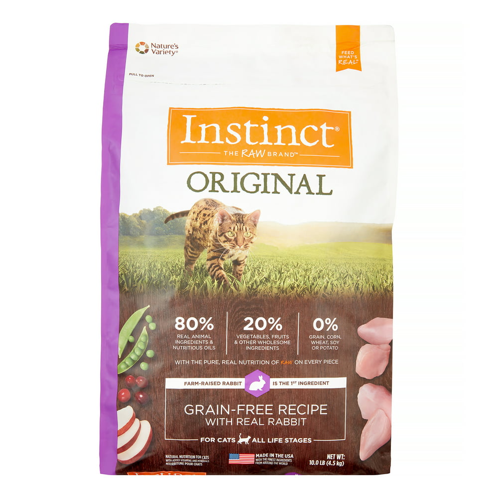 Instinct Original Grain Free Recipe with Real Rabbit Natural Dry Cat