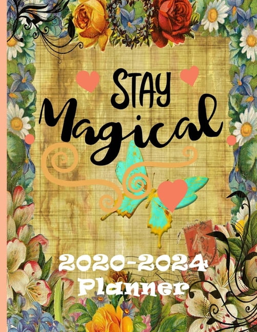 Stay Magical 20202024 Planner 5 Year Monthly Calendar Organizer Gifts