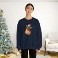 thumbnail image 5 of Chicken Women Crewneck Sweatshirts, Christmas Funny Chicken Sweatshirts, 5 of 5