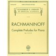 thumbnail image 1 of Complete Preludes, Op. 3, 23, 32 By Rachmaninoff, Sergei (COP), 1 of 2