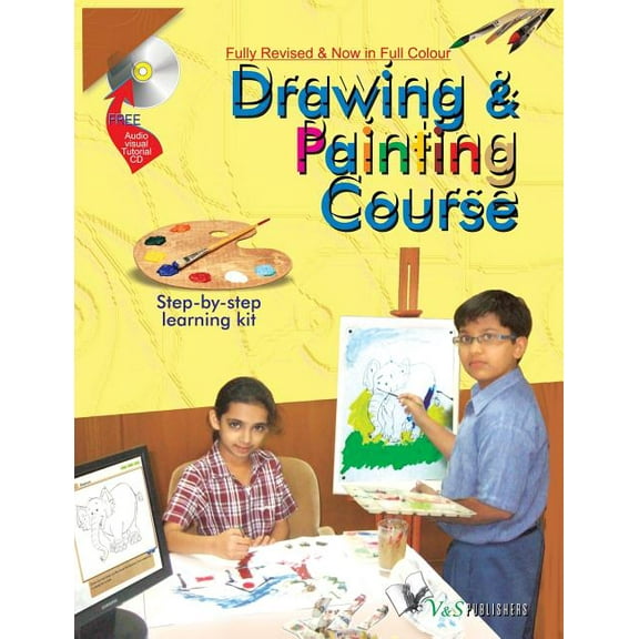DRAWING & PAINTING COURSE (With CD) (Paperback)