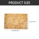 thumbnail image 2 of Household Bamboo Mat Natural Style Bamboo Block Woven Mat Anti-slip Foot Pad for Floor, 2 of 4
