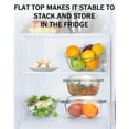 thumbnail image 5 of Clear Round Glass Casserole Dish with Lid - Microwave, Oven, Freezer & Dishwasher Safe (1.5L), 5 of 6