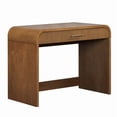 thumbnail image 5 of ChenyueFurn 1 Piece Touch Screen Lighted Mirror Table Set Brown, 5 of 12