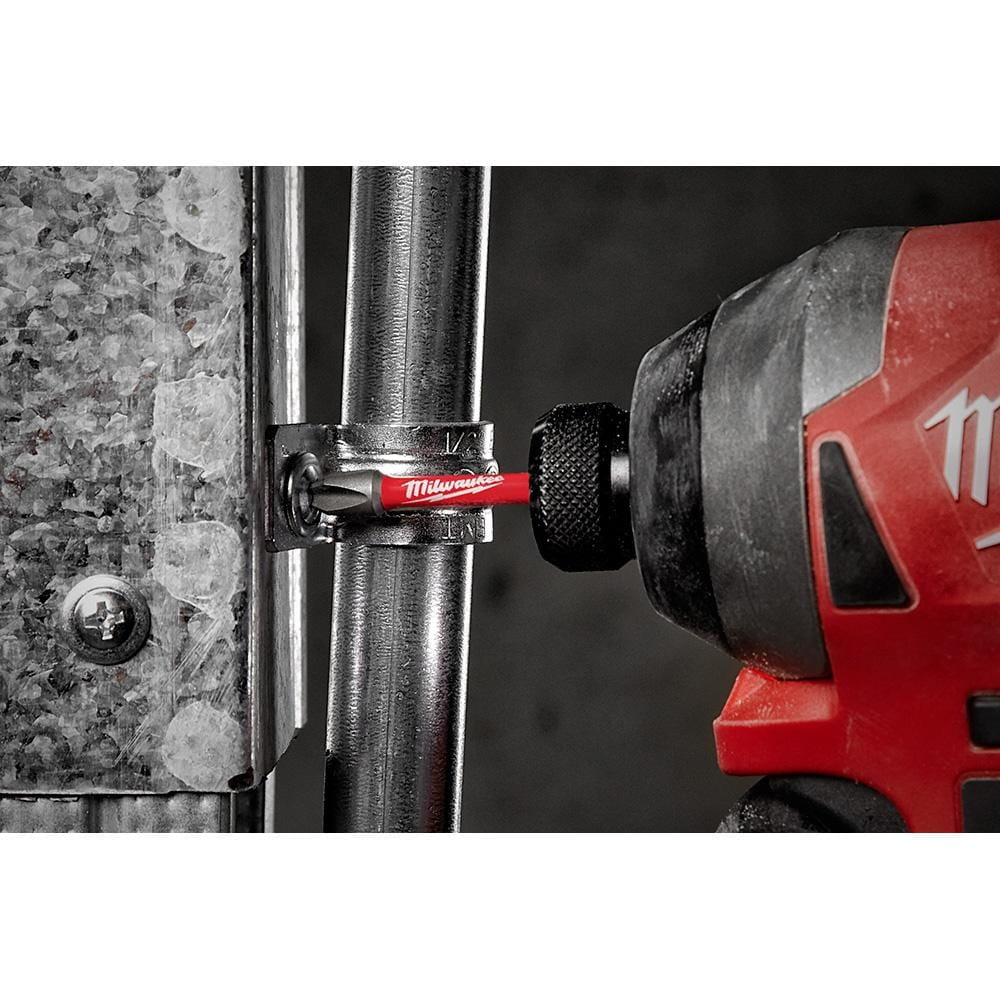 Milwaukee Tool SHOCKWAVE 1/2" Square to 1/4" Hex Adapter
