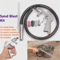 thumbnail image 5 of Handheld Aluminum Iron Pneumatic Sandblaster Sandblasting Spray Gun with Nozzles Anti-rust Sand Blasting Abrasive Power Tool Kit, 5 of 5