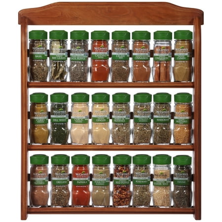 - McCormick Three Tier Wood Organic Spice Rack count