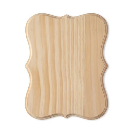 UPC: 0886946215599 | 12 x 9 Beveled Wood Parenthesis Plaque by Make Market®