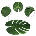 thumbnail image 5 of 30PCS Monstera simulada Decoración de hojas Realista Adorno de hojas verdes Plantas artificiales Adorno de hojas Suministros de decoración creativa para el hogar (Verde Tamaño mediano de 8 pulgadas), 5 of 5