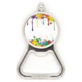 thumbnail image 1 of Graffiti Street Abstract Colorful punto color Acero inoxidable Metal cerveza tapa sacacorchos, 1 of 3