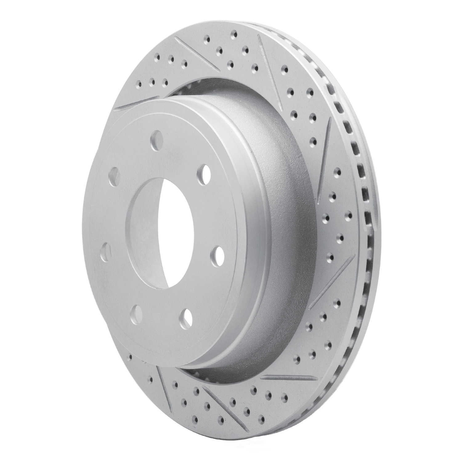Dynamic Friction Company 830-54218R DFC Geoperformance Rotor - Drilled and Slotted