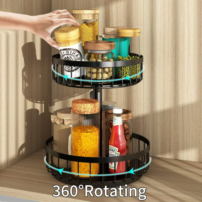 Walmart lazy susan spice rack sale