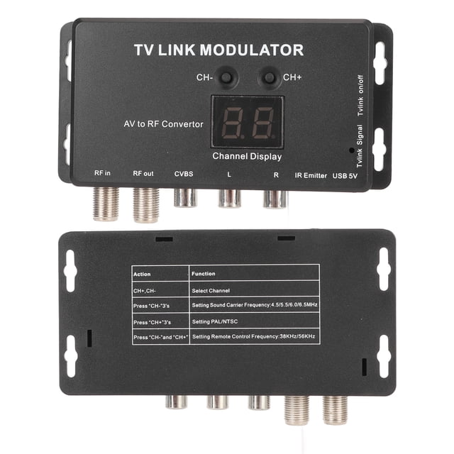 Modulador UHF Bling Bling enlace de TV extensor IR Tecnología de vanguardia