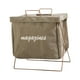 thumbnail image 2 of Cesta de ropa plegable con asas | Cesto para ropa plegable para dormitorios, apartamentos y guarderías | Gran capacidad para guardar ropa, juguetes y ropa de cama | Gris, verde, azul marino y caqui, 2 of 8