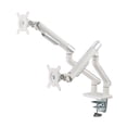 thumbnail image 3 of Amer Mounts Spring Assisted Dual Articulating Arm For 17"-32" VESA Monitors Arctic Edition - Clamp and Grommet Base - HYDRA2A, 3 of 5